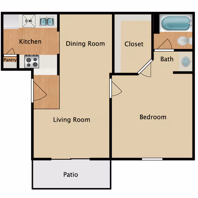 1-1 A-1 909 floor plan